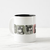 Tasse 2 Couleurs Schnauters (Devant gauche)