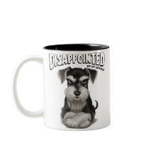 Schnauzer miniature déçu