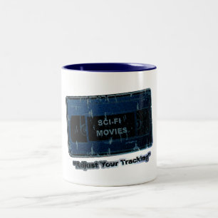 Tasse 2 Couleurs Sci - Fi Films Bleu