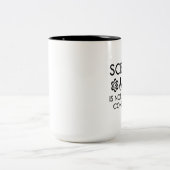 Tasse 2 Couleurs Science (Centre)