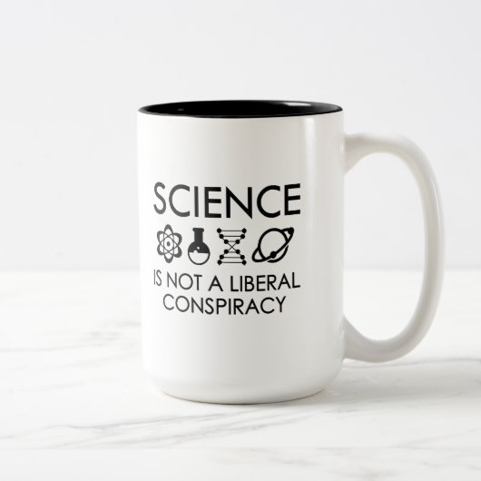 Tasse 2 Couleurs Science (Droit)