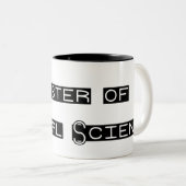 Tasse 2 Couleurs Science Médicale (Devant droit)