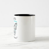 Tasse 2 Couleurs Scleroderma Awareness Month Ribbon (Centre)