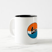 Tasse 2 Couleurs Scooter de mer (Devant gauche)