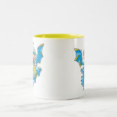 Tasse 2 Couleurs Scorchio bleu curieux (Centre)