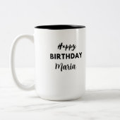 Tasse 2 Couleurs Scorpio Joyeux cadeaux d'anniversaire (Gauche)