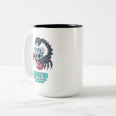 Tasse 2 Couleurs Scorpio Zombie (Devant gauche)