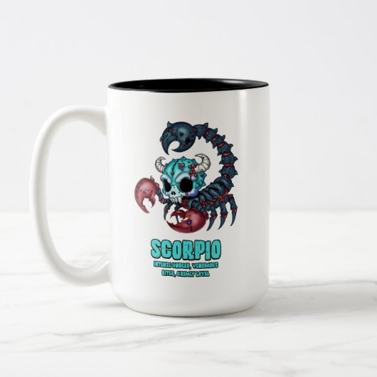Tasse 2 Couleurs Scorpio Zombie (Gauche)