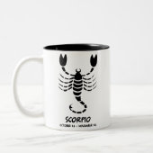 Tasse 2 Couleurs Scorpion (Gauche)