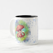 Tasse 2 Couleurs Scorpion Shroomoscope (Devant gauche)