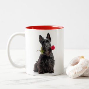 Tasse 2 Couleurs Scottie Amour