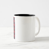Tasse 2 Couleurs Scottish Royal Modern Tartan (Devant droit)