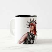 Tasse 2 Couleurs Scout et liberté de garçon (Devant gauche)