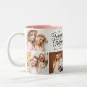 Tasse 2 Couleurs Script de photo de meilleure amie BFF Moderne (Gauche)