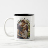 Tasse 2 Couleurs Script Photo Moderne Meilleur Ensemble (Gauche)
