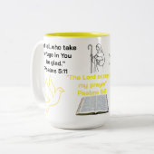 Tasse 2 Couleurs Scripture oriented (Devant gauche)