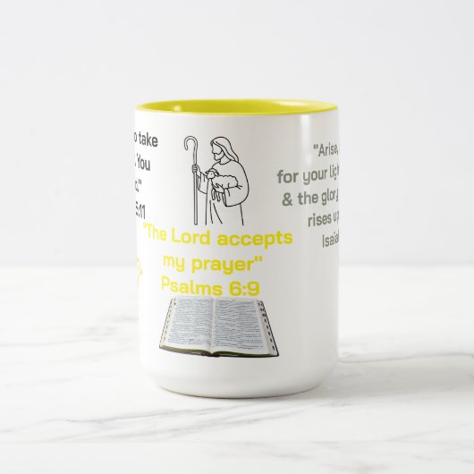 Tasse 2 Couleurs Scripture oriented (Centre)