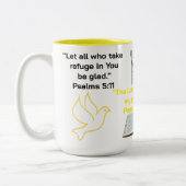 Tasse 2 Couleurs Scripture oriented (Gauche)