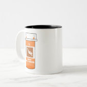 Tasse 2 Couleurs Scuba Diving Is My Drug (Devant gauche)