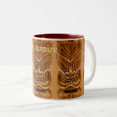 Tasse 2 Couleurs Sculpture Gold Tiki Thunder_Cove (Devant droit)