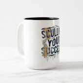 Tasse 2 Couleurs Sculter votre succès (Devant gauche)