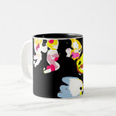 Tasse 2 Couleurs Sea fun summer  (Devant gauche)