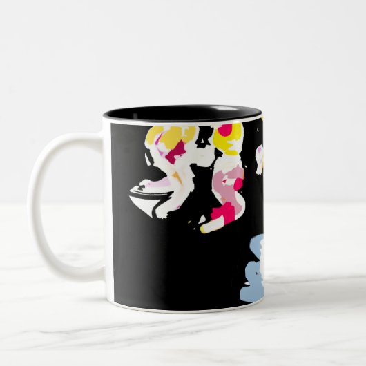 Tasse 2 Couleurs Sea fun summer  (Gauche)
