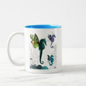 Tasse 2 Couleurs Seahorse Trio Avec Ailes (Gauche)