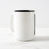 Tasse 2 Couleurs 'Séance Taureau Maroon (Devant gauche)