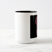 Tasse 2 Couleurs 'Séance Taureau Maroon (Centre)