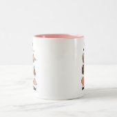 Tasse 2 Couleurs Seashells Hard Outside Soft Inside Attitude Quote (Centre)