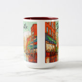 Tasse 2 Couleurs Seattle dans la pluie (Centre)