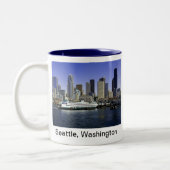 Tasse 2 Couleurs Seattle Ferry État de Washington (Gauche)