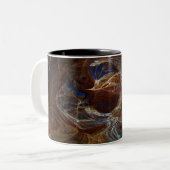 Tasse 2 Couleurs Secondes de tourbillonnement (Devant gauche)