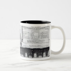 Tasse 2 Couleurs Section transversale longitudinale de St Peter