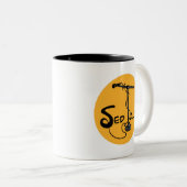 Tasse 2 Couleurs Sed Talk Merch (Devant droit)