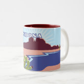 Tasse 2 Couleurs Sedona, Arizona (Devant droit)