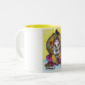 Tasse 2 Couleurs Seigneur Ganesha (Devant gauche)