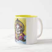 Tasse 2 Couleurs Seigneur Ganesha (Devant droit)