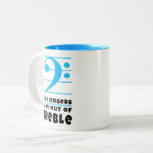 Tasse 2 Couleurs Séjour bas de chanteurs hors de triple (Devant gauche)