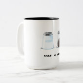 Tasse 2 Couleurs Sel & Poivre (Devant gauche)
