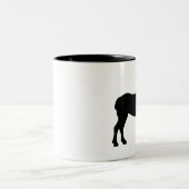 Tasse 2 Couleurs Sélections de la boue de cheval (Centre)