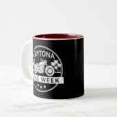 Tasse 2 Couleurs Semaine de moto de Daytona (Devant gauche)