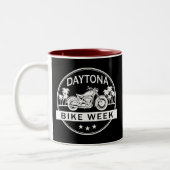 Tasse 2 Couleurs Semaine de moto de Daytona (Gauche)