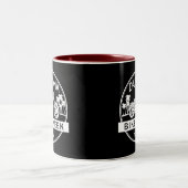 Tasse 2 Couleurs Semaine de moto de Daytona (Centre)