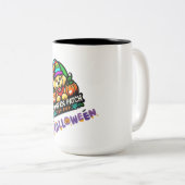 Tasse 2 Couleurs Semences de semence de joie Patch Citrouille (Devant droit)