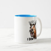 Tasse 2 Couleurs S'en fiche (Devant droit)