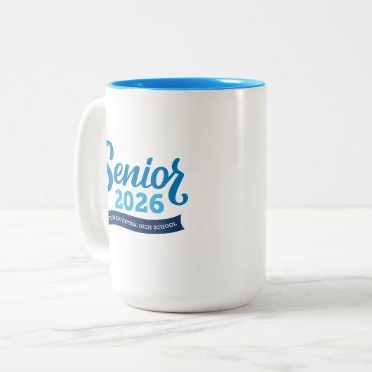Tasse 2 Couleurs Senior 2026 (Devant gauche)
