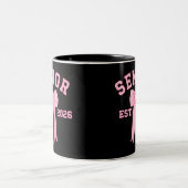Tasse 2 Couleurs Senior 2026 Pink Bow (Centre)