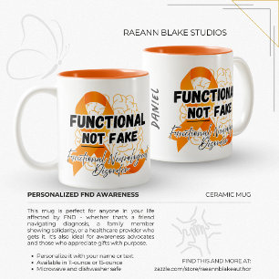 Tasse 2 Couleurs Sensibilisation à la DPN Fonctionnel Pas Faux Pers